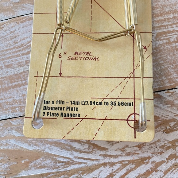 🍽️3 Deluxe Plate Hangers for Large Plates🍽️ ~fits 10” to 14” diameter🆕 - Picture 11 of 12